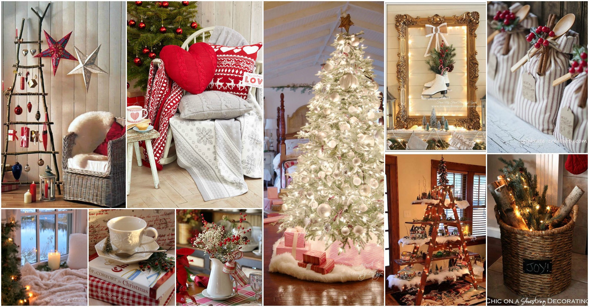 16+ Adorable Cozy Cottage New Year Decoration Ideas That ...