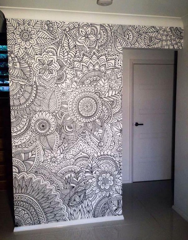DIY Cool Collection of Doodle Inspired Art Decor For Your Home