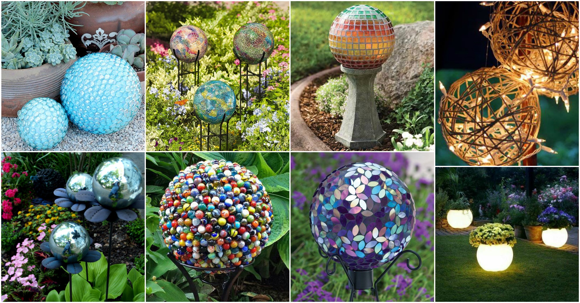 Diy Adorable Garden Globes That Will Beautify Your Garden