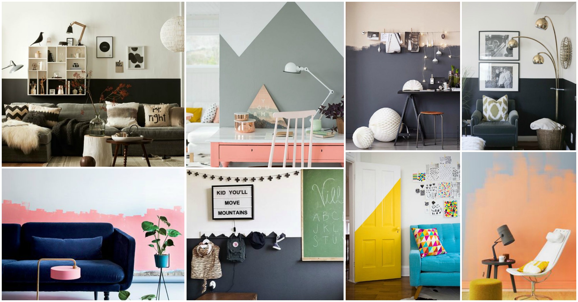 Chic Half Painted Walls That You Will Have To See Chic Half Painted Walls That You Will Have To See