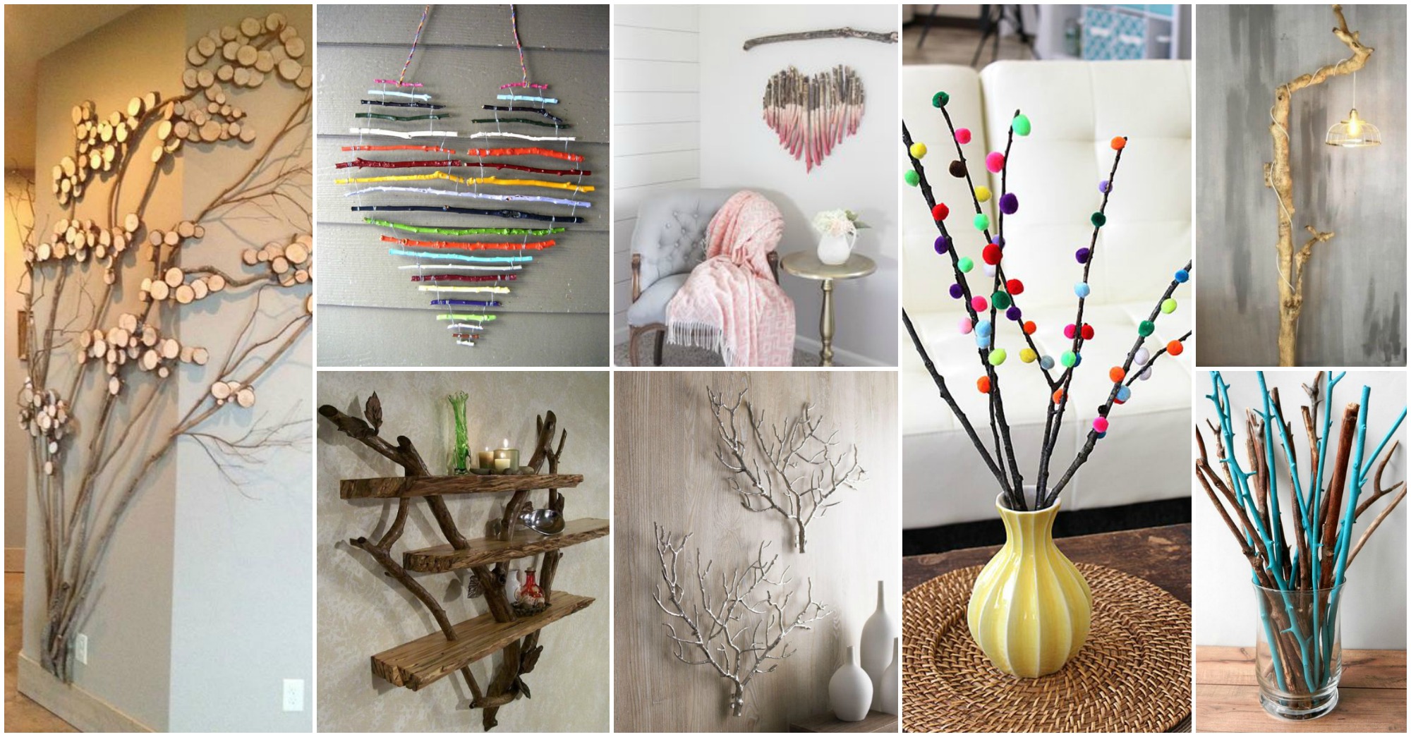 DIY Tree Branches Home Decor Ideas That You Will Love to Copy