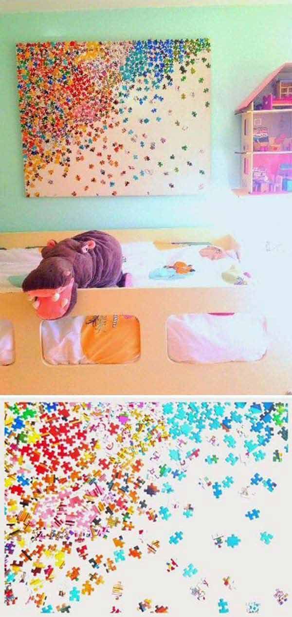 Creative Jigsaw Puzzle Decor Ideas That Will Steal The Show