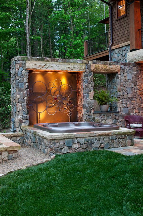 Fascinating Outdoor Hot Tubs That Will Add Style To Your Life