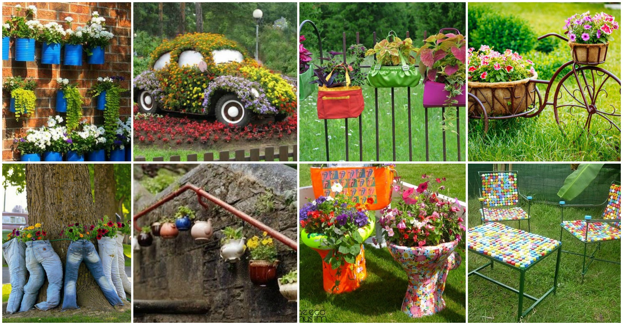 Recycled Garden Projects That Will Beautify Your Garden
