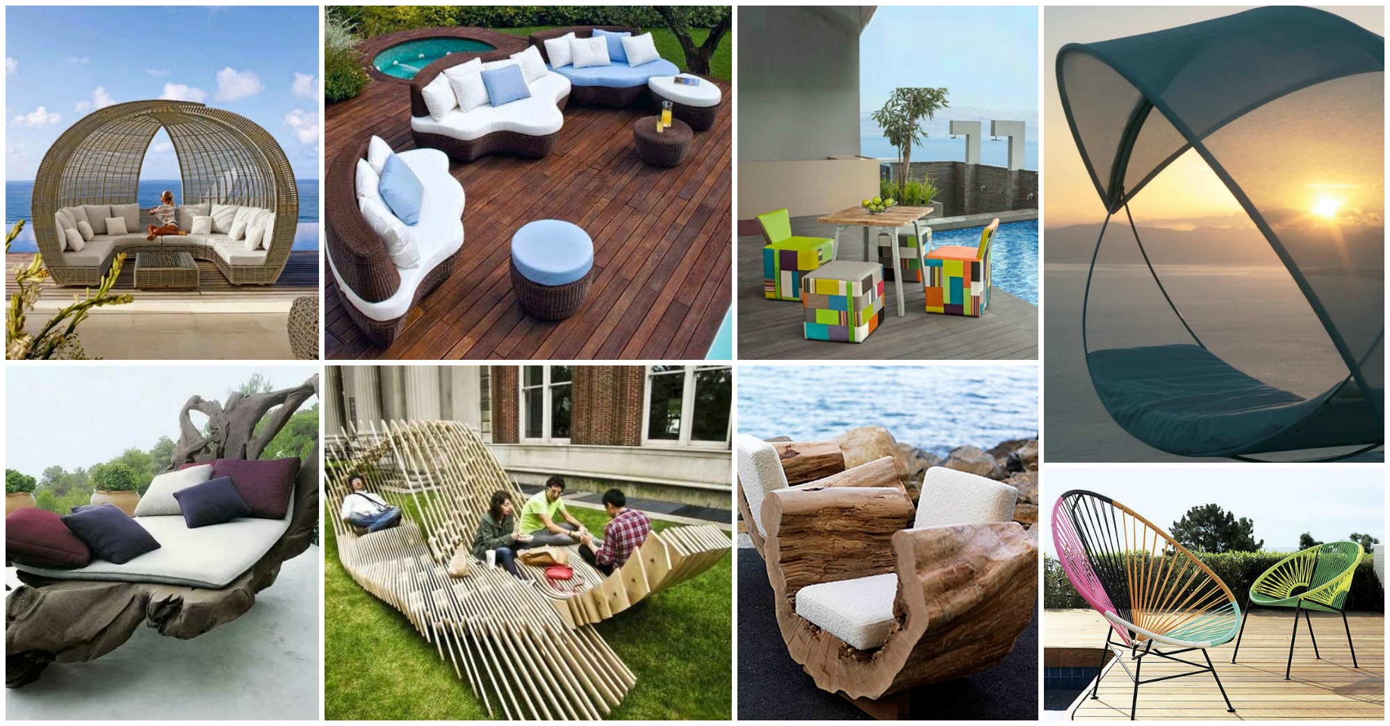 20 Unique Outdoor Furniture Ideas That Will Make You Say WOW