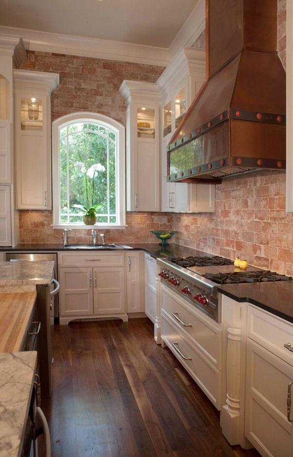 New Brick Wall Kitchen Ideas 