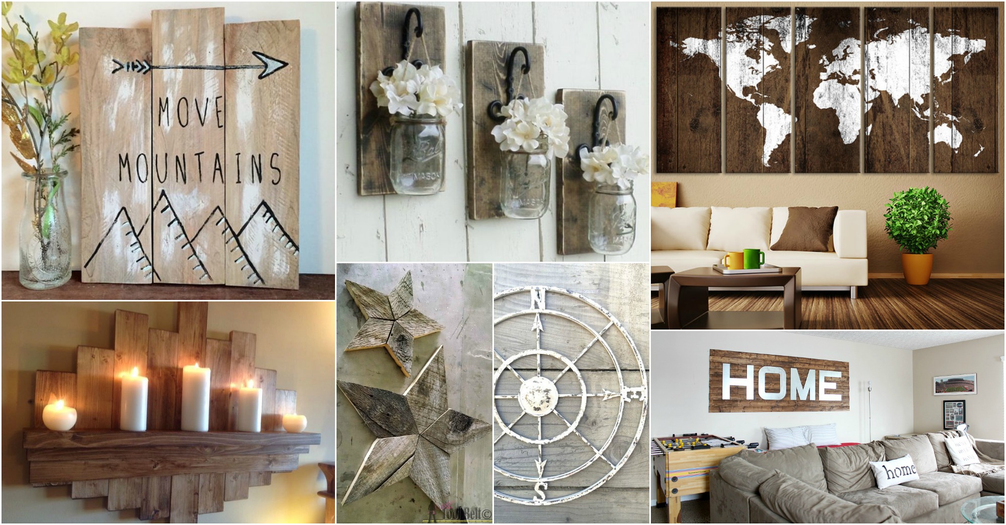 Rustic Wall Art Ideas To Spice Up The Atmosphere