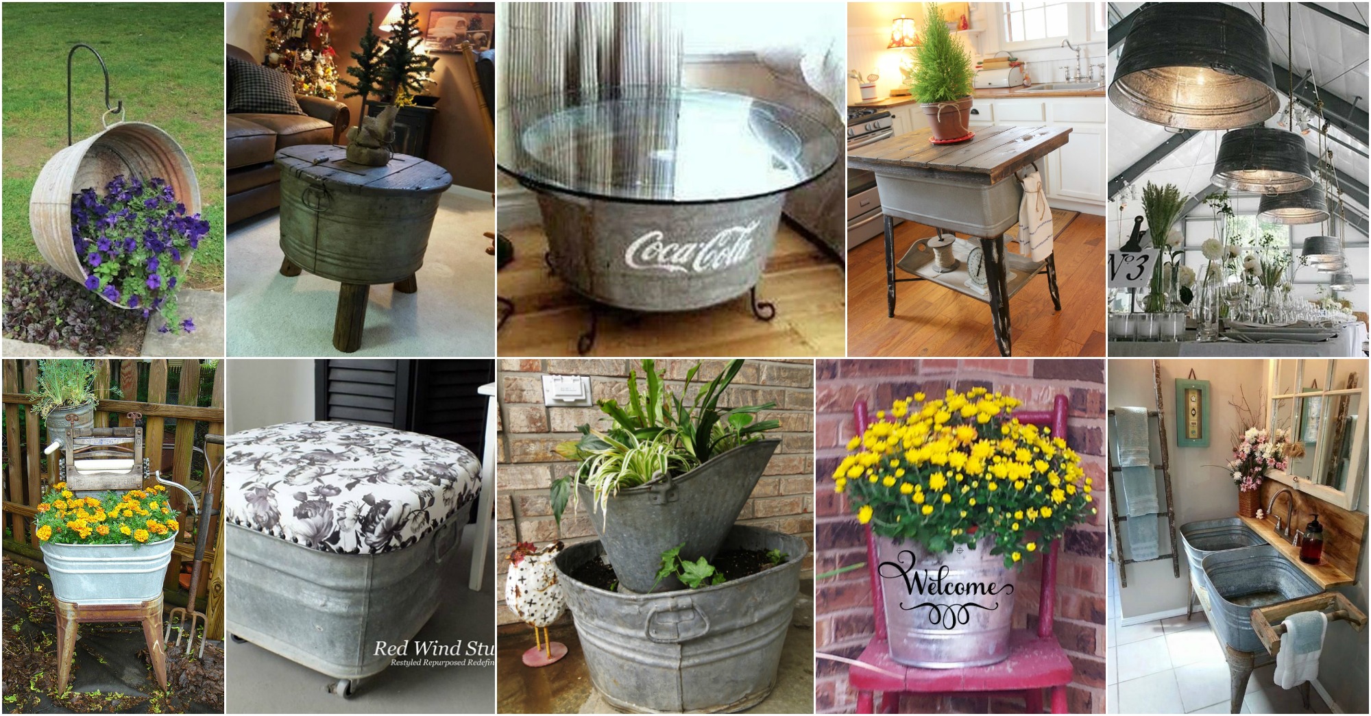 Astonishing Wash Tubs Reuse Ideas That You Will Have To See