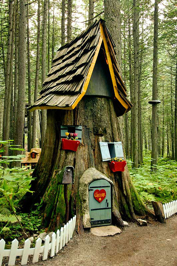 Tree Stump Fairy Gardens That Will Bring Magic To Your Life