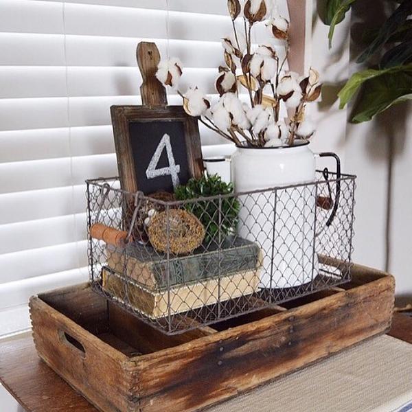 Farmhouse Wire Basket Decor Ideas : We did not find results for