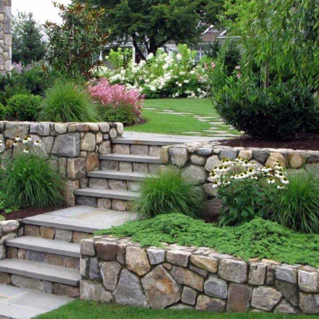 yard slope beautify every piece via