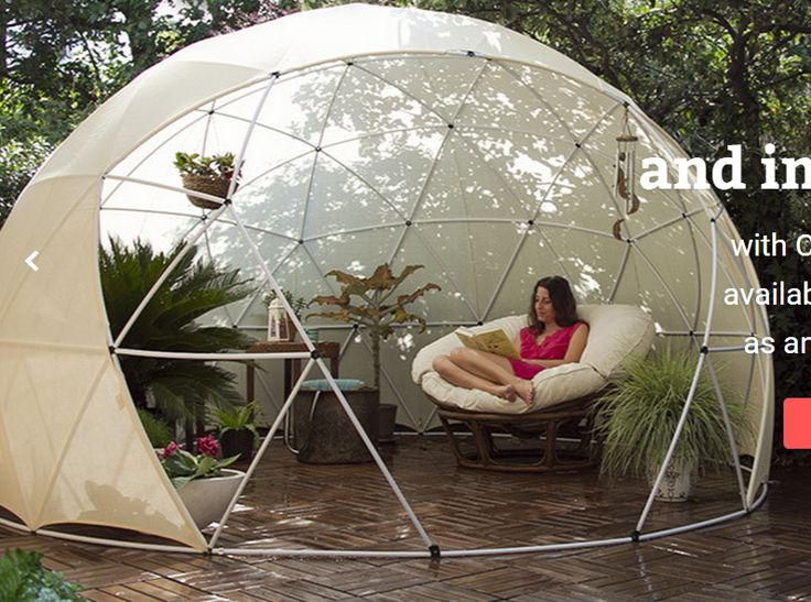 Living in A Bubble Tent - How Cool Would That Be!