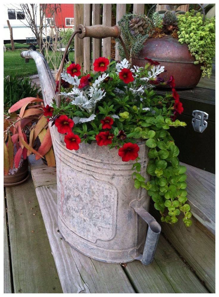 Stunning Watering Cans Decor Ideas For Your Garden