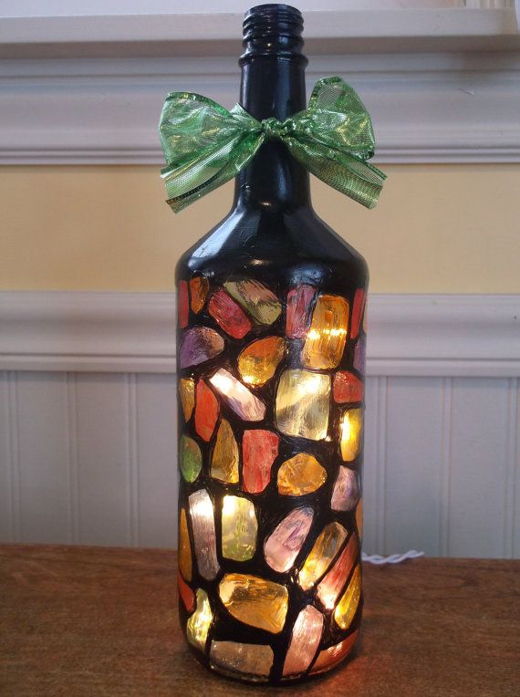25+ DIY Bottle Lamps Decor Ideas That Will Add Uniqueness
