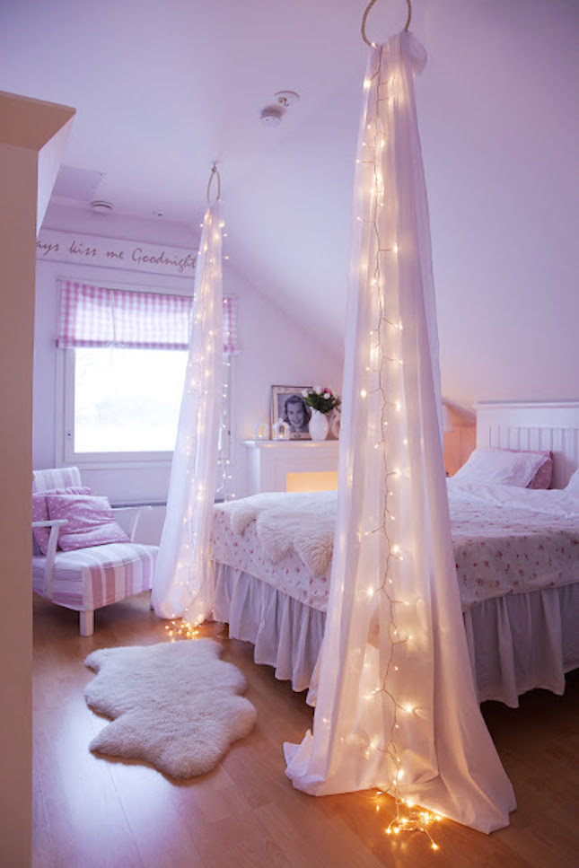 romantic-fairy-lights-bedroom-decor