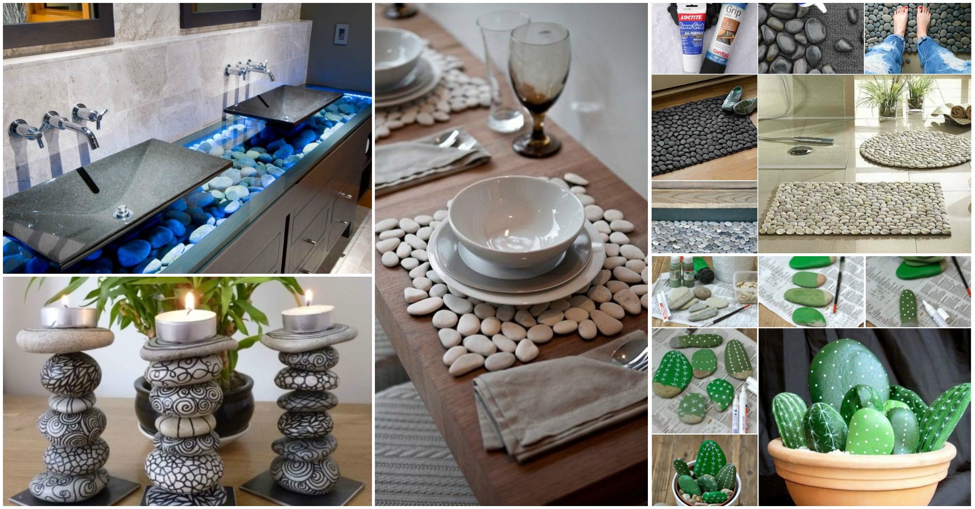DIY Unimaginable Stone Craft Home Decor Ideas That Will Amaze You