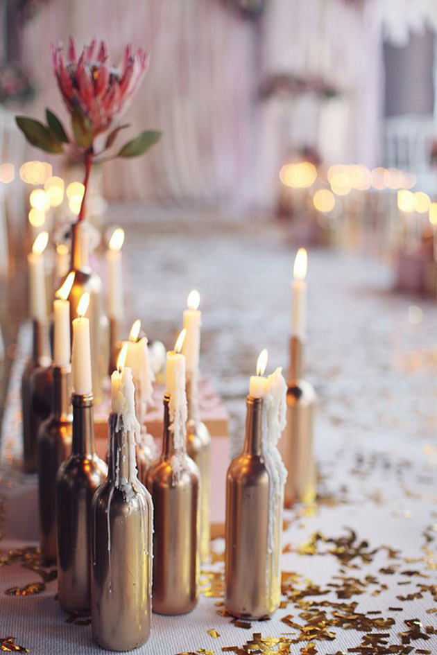 wine-bottles-candle-holder-wedding-centerpiece