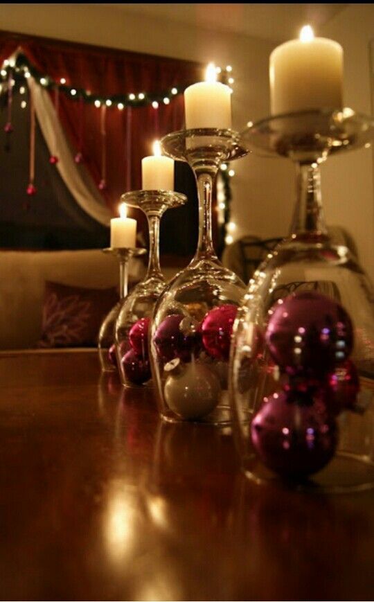 wine-glasses-christmas-candle-holder