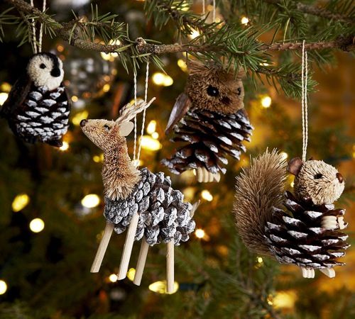 animals-pinecone-ornaments