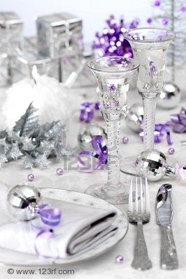 purple-and-silver