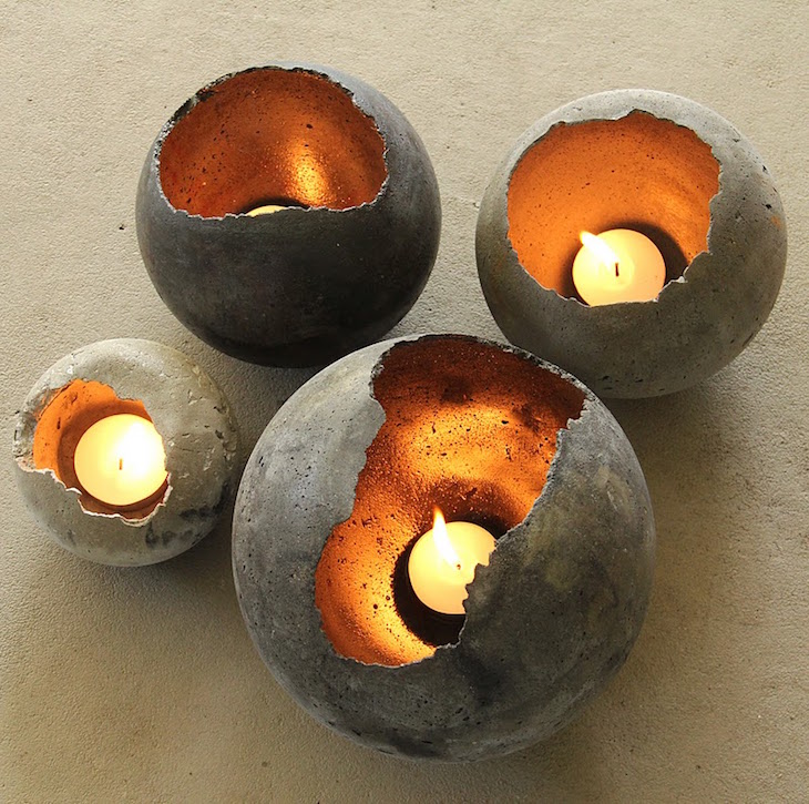 cement-baloon-candle-holders