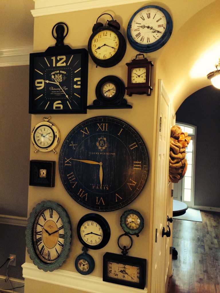 big clock on wall