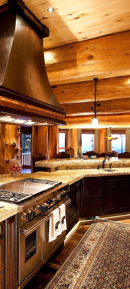 amazing-log-house-kitchen