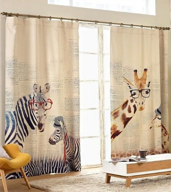 giraffe-curtains