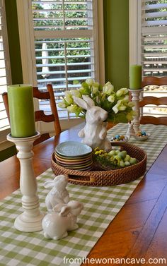 green-easter-table-decor