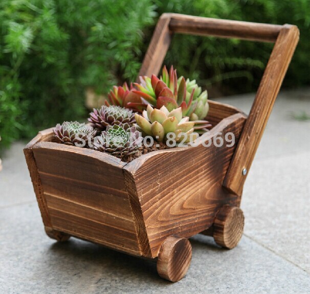 20+ Amazing Ideas of Wooden Mini Garden Planters That You 