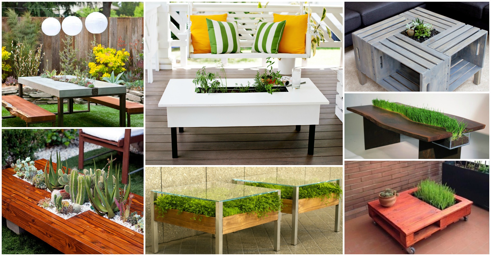 16 Mini Garden Coffee Tables That Will Fascinate You