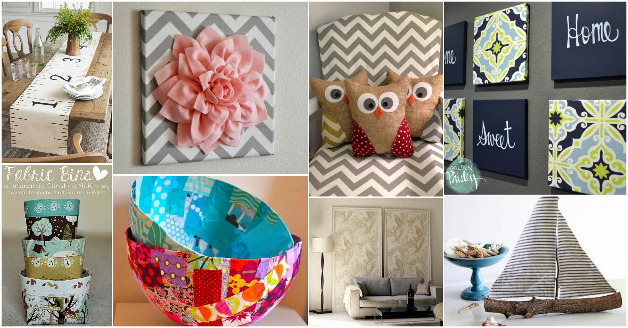 DIY Fabric Home Decor Crafts That Will Impress You