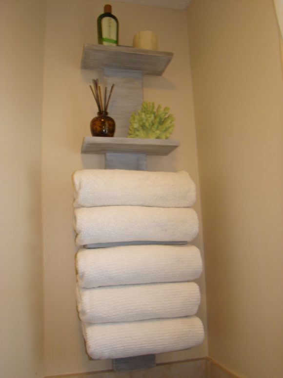 towel storage ideas