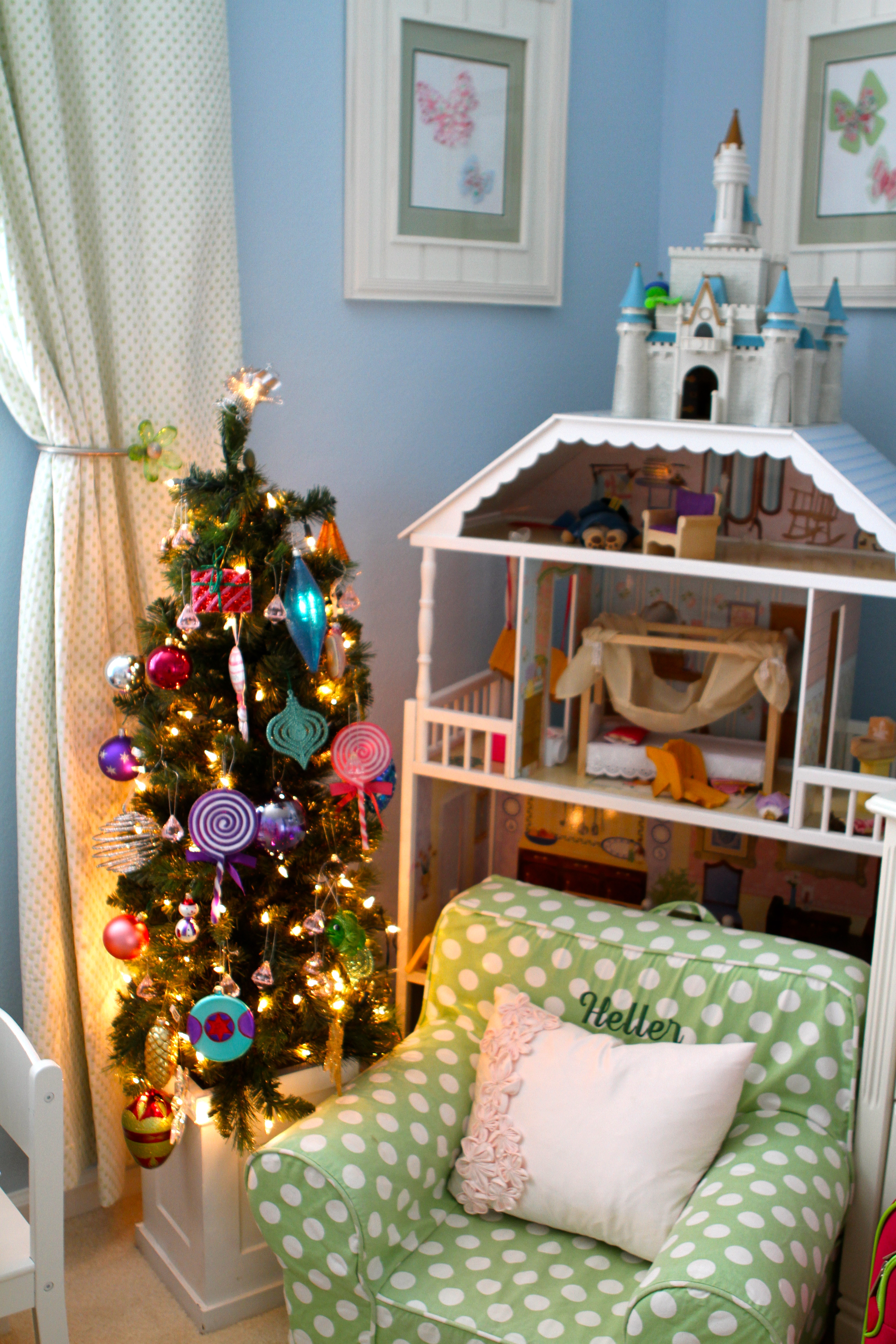 Fascinating Kids Room Christmas Decorations