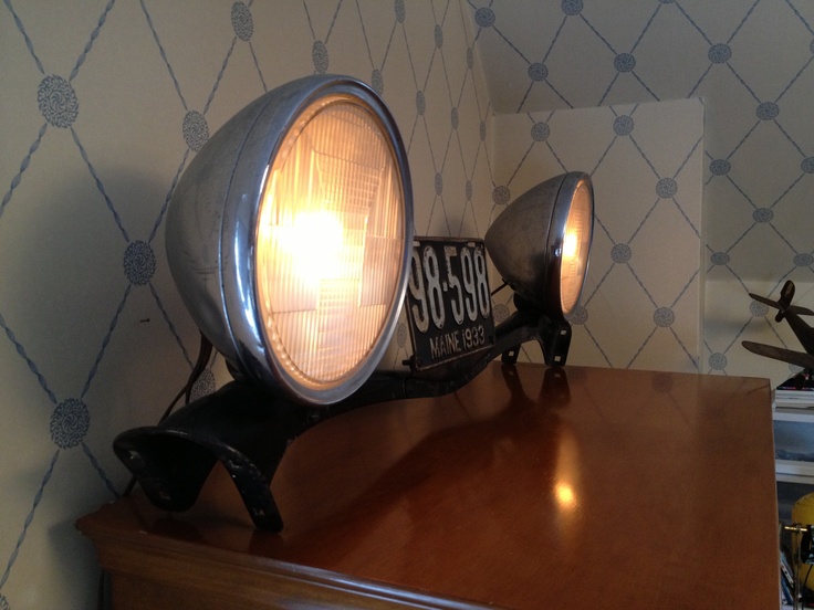 Fascinating Recycled Car Parts Ideas, Car Part Table Lamp