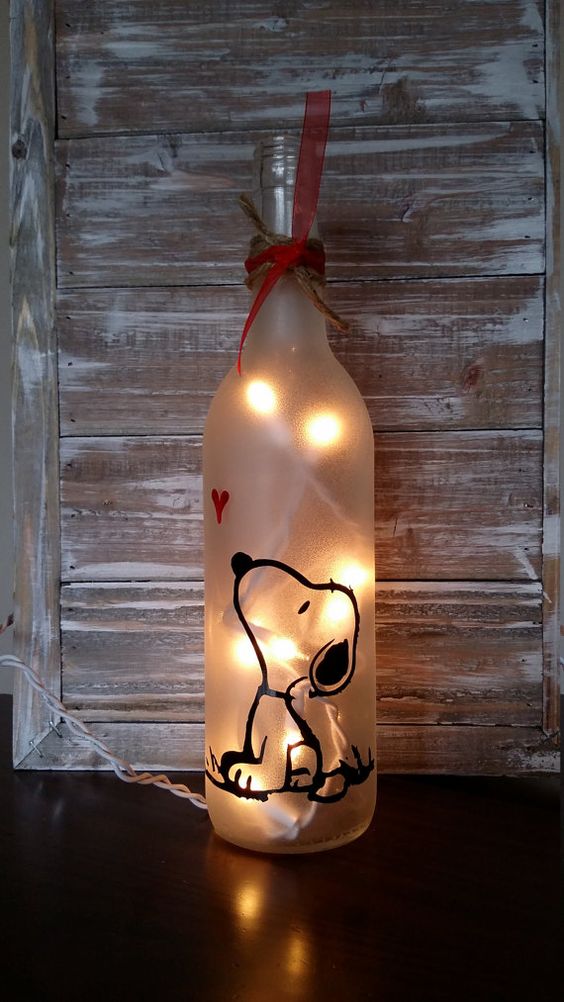 Fantastic DIY Glass Bottle Lamps That Will Amaze You