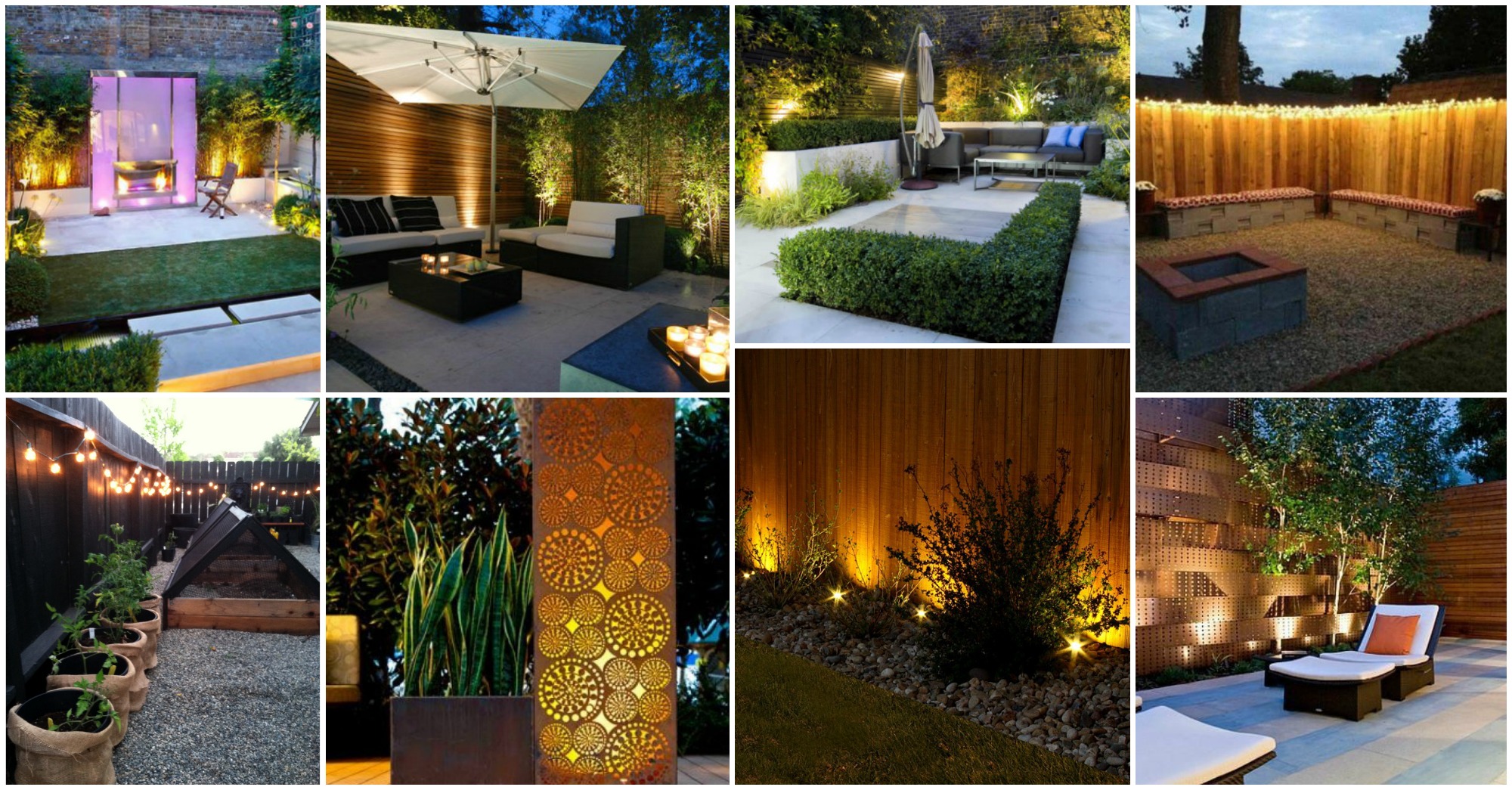 Garden Fence Lighting Ideas That Will Make Your Garden Shine