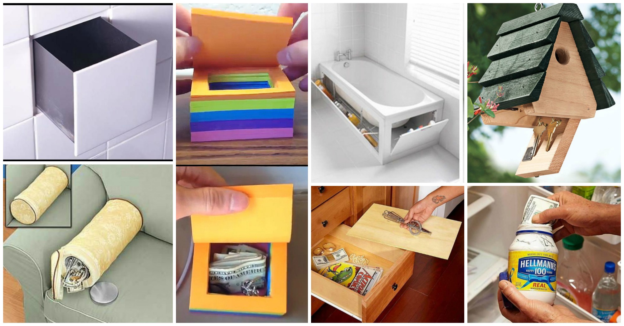 16 Smart Secret Hiding Places That Will Blow Your Mind