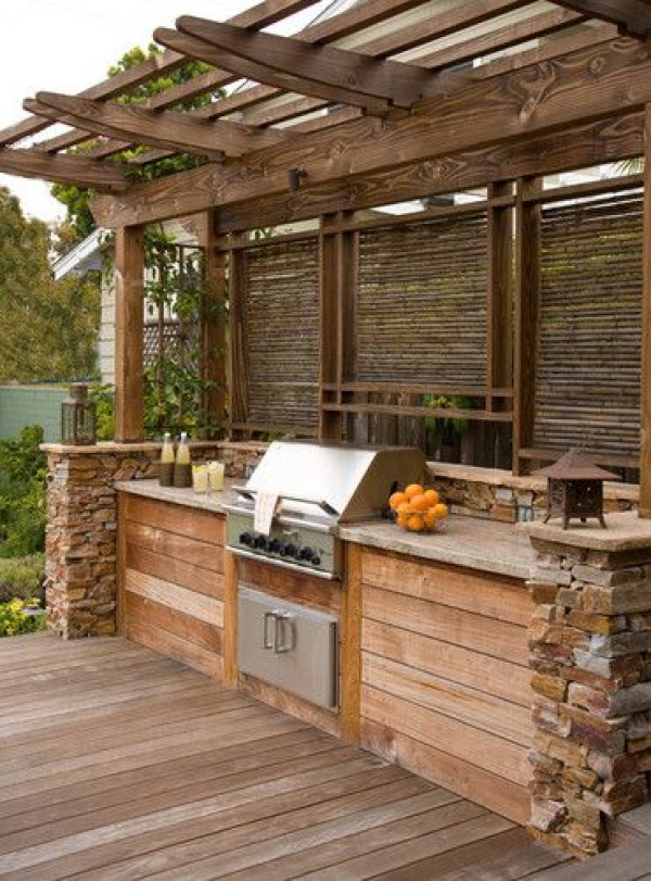 amazing outdoor kitchen ideas for enjoyable cooking time
