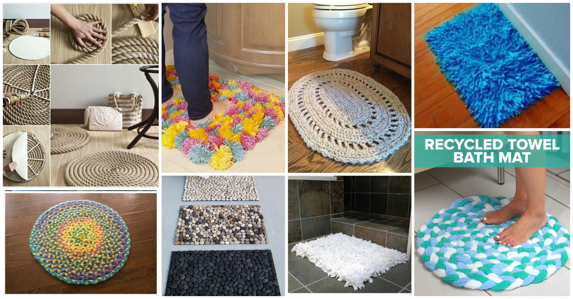 Diy Bathroom Rugs On A Budget Picture Instructions