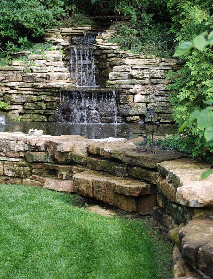 58 HQ Images Waterfall Fountains For Backyard - 50 Pictures of Backyard ...